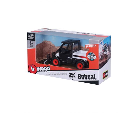 Спецтехника Bburago Погрузчик Bobcat Toolcat 5600 10 см (18-31806), изображение 4 Спецтехника Bburago Погрузчик Bobcat Toolcat 5600 10 см (18-31806), изображение 4