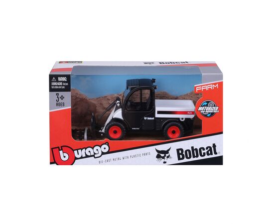 Спецтехника Bburago Погрузчик Bobcat Toolcat 5600 10 см (18-31806), изображение 5 Спецтехника Bburago Погрузчик Bobcat Toolcat 5600 10 см (18-31806), изображение 5
