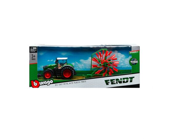 Спецтехника Bburago Трактор Fendt 1050 Vario 10 см (18-31665), изображение 2 Спецтехника Bburago Трактор Fendt 1050 Vario 10 см (18-31665), изображение 2
