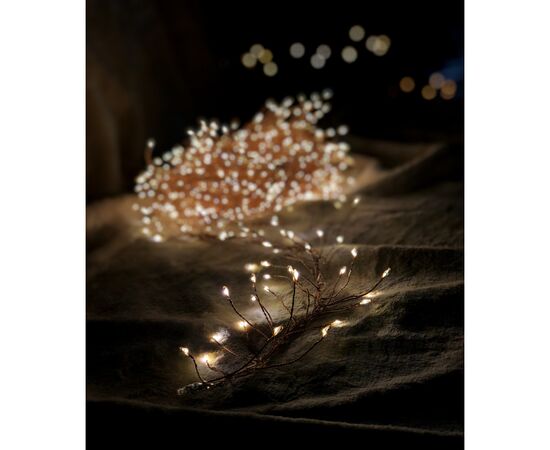 Гирлянда Luca Lighting кластер Медная струна холодный белый 14 м (8718861852868), изображение 2 Гирлянда Luca Lighting кластер Медная струна холодный белый 14 м (8718861852868), изображение 2