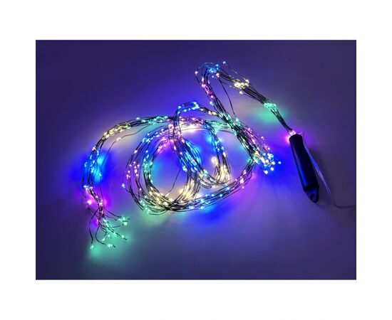 Гірлянда Novogod`ko Кінський хвіст 480 LED, RGB, 3м. 8 режимів (974215)