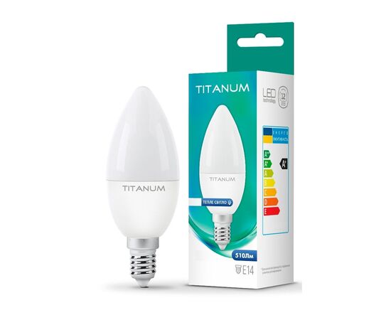Лампочка TITANUM Filament C37 4W E14 4100K (TLFC3704144)