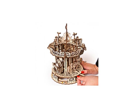 Конструктор Ugears Карусель (6336749), изображение 2 Конструктор Ugears Карусель (6336749), изображение 2