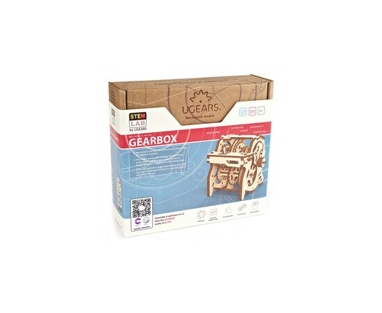 Конструктор Ugears Stem Lab Коробка передач (6336754), изображение 5 Конструктор Ugears Stem Lab Коробка передач (6336754), изображение 5