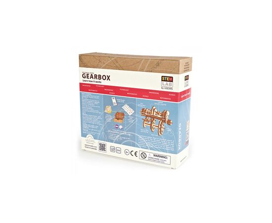 Конструктор Ugears Stem Lab Коробка передач (6336754), изображение 6 Конструктор Ugears Stem Lab Коробка передач (6336754), изображение 6