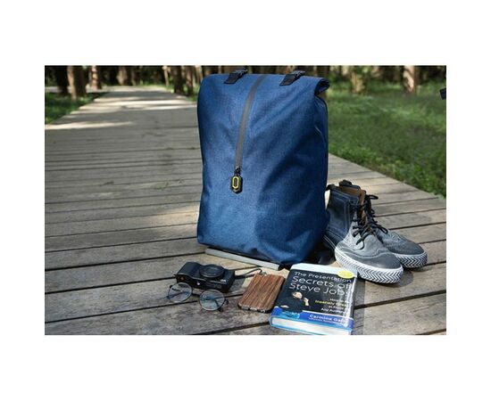 Рюкзак для ноутбука Xiaomi 14" RunMi 90 Outdoor Leisure Shoulder Bag Blue (Ф01950), изображение 3 Рюкзак для ноутбука Xiaomi 14" RunMi 90 Outdoor Leisure Shoulder Bag Blue (Ф01950), изображение 3