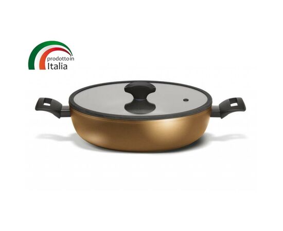 Сотейник TVS Tenace Induction с двумя ручками 28 см (DT574283710001C)