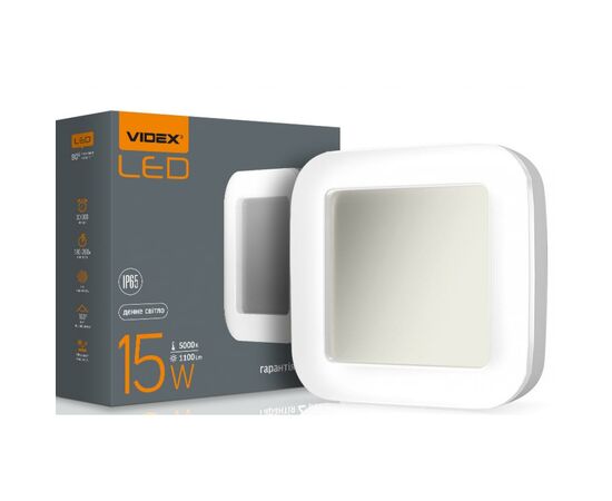 Светильник Videx LED ART IP65 15W 5000K 220V (VL-BHFS-155), изображение 2 Светильник Videx LED ART IP65 15W 5000K 220V (VL-BHFS-155), изображение 2