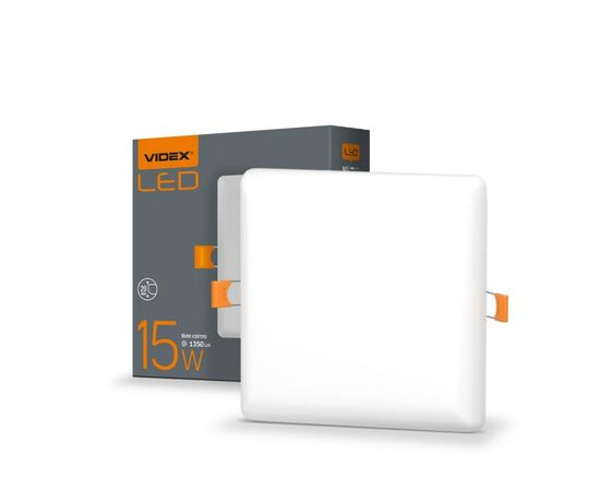 Светильник Videx LED 15W 4100K (VL-DLFS-154), изображение 2 Светильник Videx LED 15W 4100K (VL-DLFS-154), изображение 2