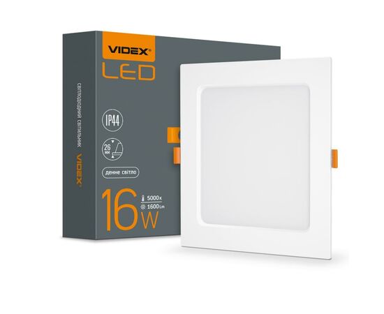 Светильник Videx LED 16W 5000K 220V (VL-DLBS-165), изображение 4 Светильник Videx LED 16W 5000K 220V (VL-DLBS-165), изображение 4