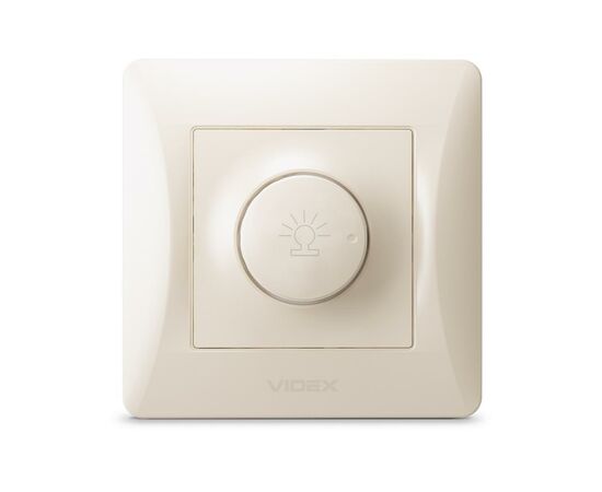 Светорегулятор Videx BINERA 600Вт кремовый (VF-BNDM600-CR)