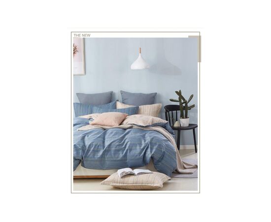 Постельное белье Home Line Ниуэ бязь премиум семейный (148931)
