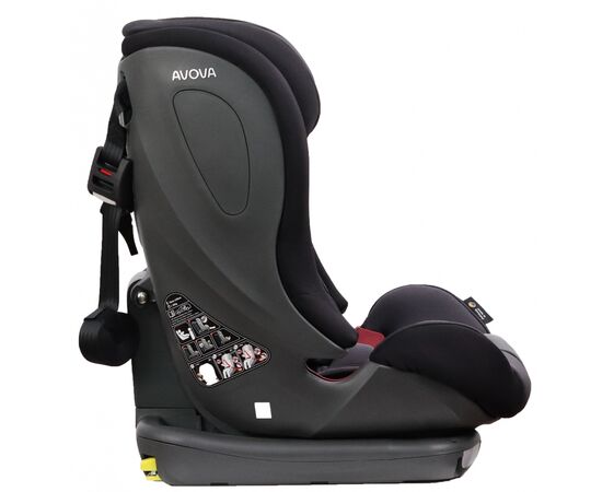 Автокресло Avova Sperling-Fix i-Size 1-2-3 Grey Black (4260621463134), изображение 3 Автокресло Avova Sperling-Fix i-Size 1-2-3 Grey Black (4260621463134), изображение 3