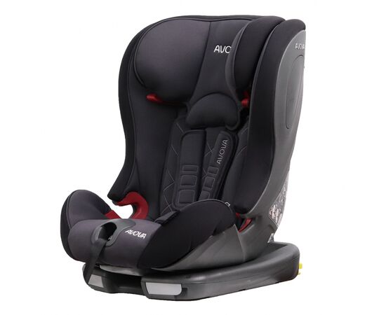 Автокресло Avova Sperling-Fix i-Size 1-2-3 Grey Black (4260621463134)