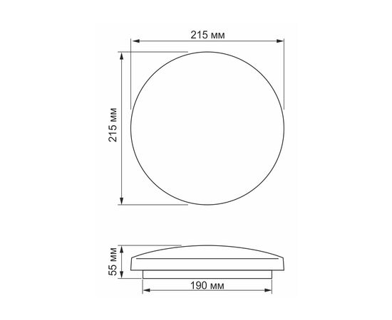 Светильник TITANUM LED 12W 5000K Матовый (TLCL-125M), изображение 3 Светильник TITANUM LED 12W 5000K Матовый (TLCL-125M), изображение 3