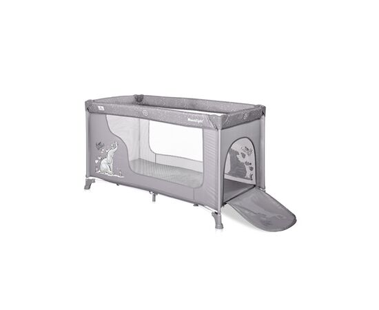 Детский манеж Bertoni/Lorelli MOONLIGHT 1L grey fun, изображение 3 Детский манеж Bertoni/Lorelli MOONLIGHT 1L grey fun, изображение 3