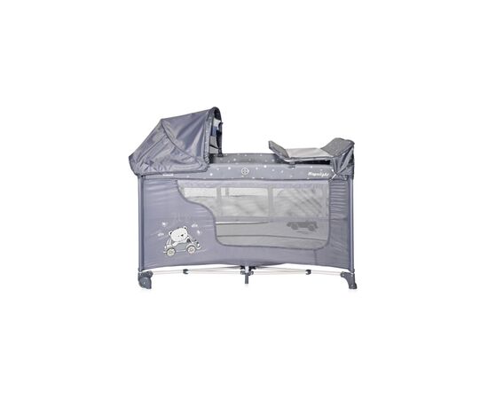 Дитячий манеж Bertoni/Lorelli MOONLIGHT 2L R silver bl