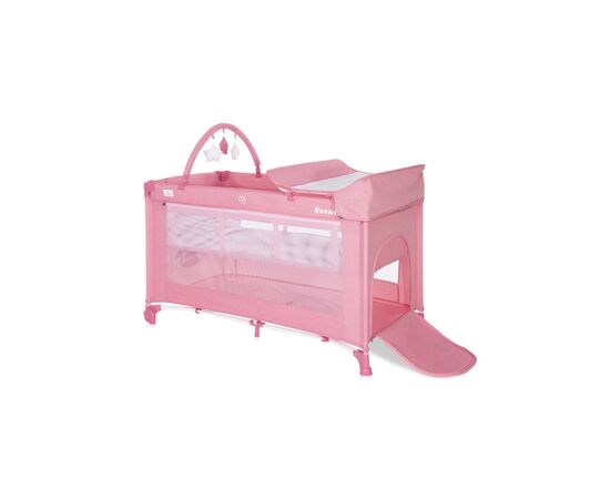 Детский манеж Bertoni/Lorelli NOEMI 2L+ rose velvet un, изображение 3 Детский манеж Bertoni/Lorelli NOEMI 2L+ rose velvet un, изображение 3