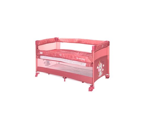 Детский манеж Bertoni/Lorelli UP AND DOWN rose velvet, изображение 3 Детский манеж Bertoni/Lorelli UP AND DOWN rose velvet, изображение 3