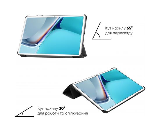 Чохол до планшета AirOn Premium Huawei Matepad 11 Black + film (4822352781067), зображення 6 Чохол до планшета AirOn Premium Huawei Matepad 11 Black + film (4822352781067), зображення 6