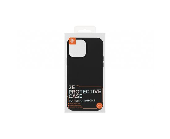 Чохол до моб. телефона 2E Basic Apple iPhone 13 Pro Max , Liquid Silicone, Black (2E-IPH-13PRM-OCLS-BK), зображення 2 Чохол до моб. телефона 2E Basic Apple iPhone 13 Pro Max , Liquid Silicone, Black (2E-IPH-13PRM-OCLS-BK), зображення 2