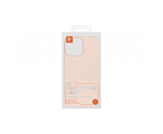 Чехол для моб. телефона 2E Basic Apple iPhone 13 Pro Max , Liquid Silicone, Sand Pink (2E-IPH-13PRM-OCLS-RP), изображение 2 Чехол для моб. телефона 2E Basic Apple iPhone 13 Pro Max , Liquid Silicone, Sand Pink (2E-IPH-13PRM-OCLS-RP), изображение 2