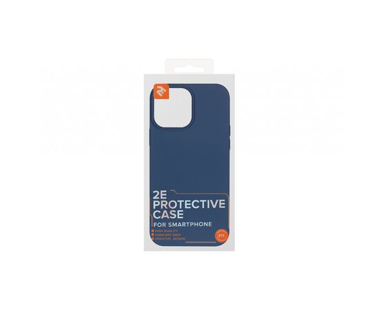 Чехол для моб. телефона 2E Basic Apple iPhone 13 Pro Max, Liquid Silicone, Cobalt Blue (2E-IPH-13PRM-OCLS-CB), изображение 2 Чехол для моб. телефона 2E Basic Apple iPhone 13 Pro Max, Liquid Silicone, Cobalt Blue (2E-IPH-13PRM-OCLS-CB), изображение 2