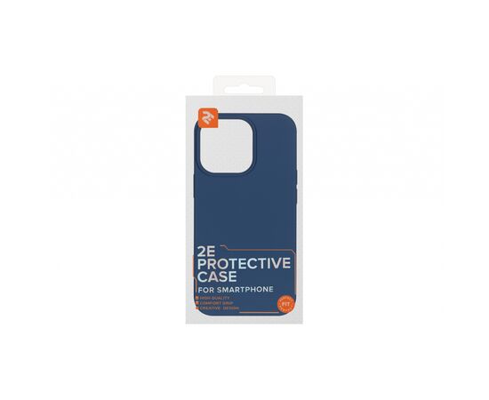 Чохол до моб. телефона 2E Basic Apple iPhone 13 Pro, Liquid Silicone, Cobalt Blue (2E-IPH-13PR-OCLS-CB), зображення 2 Чохол до моб. телефона 2E Basic Apple iPhone 13 Pro, Liquid Silicone, Cobalt Blue (2E-IPH-13PR-OCLS-CB), зображення 2