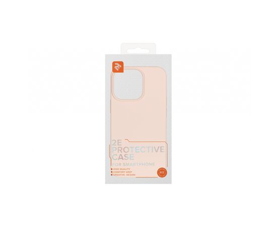 Чехол для моб. телефона 2E Basic Apple iPhone 13 Pro, Liquid Silicone, Sand Pink (2E-IPH-13PR-OCLS-RP), изображение 2 Чехол для моб. телефона 2E Basic Apple iPhone 13 Pro, Liquid Silicone, Sand Pink (2E-IPH-13PR-OCLS-RP), изображение 2