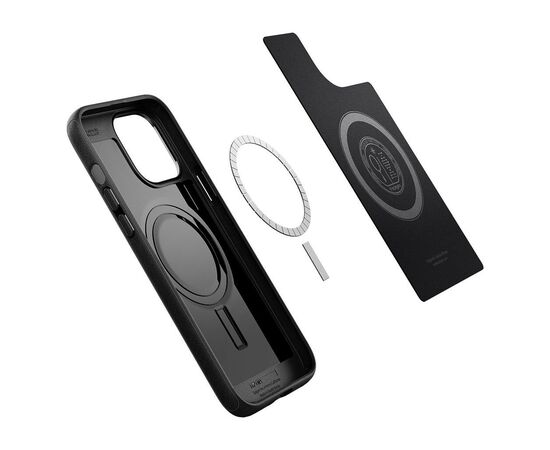 Чехол для моб. телефона Spigen Spigen Apple Iphone 13 Pro Max Mag Armor, Matte Black (ACS03226), изображение 9 Чехол для моб. телефона Spigen Spigen Apple Iphone 13 Pro Max Mag Armor, Matte Black (ACS03226), изображение 9
