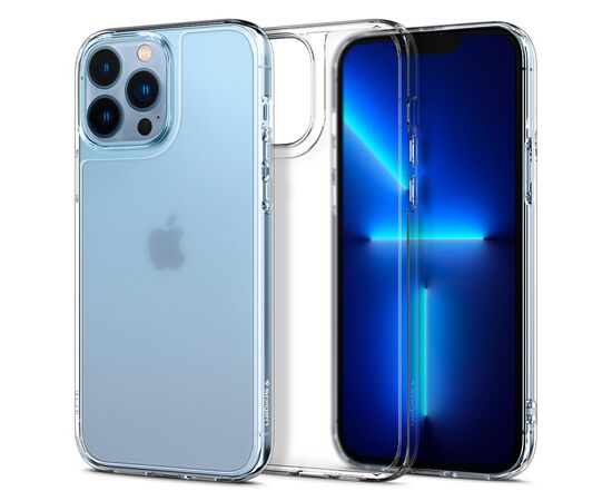 Чехол для моб. телефона Spigen Spigen Apple Iphone 13 Pro Max Quartz Hybrid, Crystal Clear (ACS03214), изображение 2 Чехол для моб. телефона Spigen Spigen Apple Iphone 13 Pro Max Quartz Hybrid, Crystal Clear (ACS03214), изображение 2