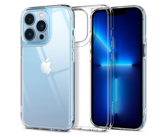 Чехол для моб. телефона Spigen Spigen Apple Iphone 13 Pro Quartz Hybrid, Crystal Clear (ACS03271), изображение 7
