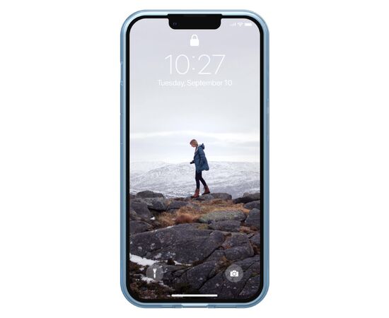 Чохол до моб. телефона Uag [U] Apple Iphone 13 Lucent, Cerulean (11317N315858), зображення 3