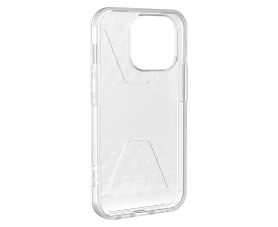 Чохол до моб. телефона Uag Apple iPhone 13 Pro Civilian, Frosted Ice (11315D110243), зображення 6 Чохол до моб. телефона Uag Apple iPhone 13 Pro Civilian, Frosted Ice (11315D110243), зображення 6