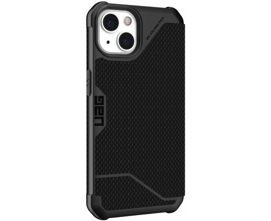 Чохол до моб. телефона Uag Apple Iphone 13 Metropolis, Kevlar BLACK (113176113940), зображення 2 Чохол до моб. телефона Uag Apple Iphone 13 Metropolis, Kevlar BLACK (113176113940), зображення 2