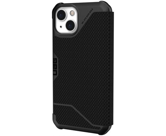Чохол до моб. телефона Uag Apple Iphone 13 Metropolis, Kevlar BLACK (113176113940), зображення 3 Чохол до моб. телефона Uag Apple Iphone 13 Metropolis, Kevlar BLACK (113176113940), зображення 3