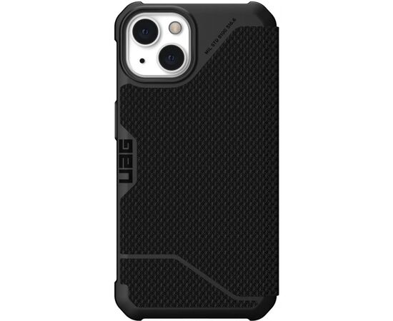 Чехол для моб. телефона Uag Apple Iphone 13 Metropolis, Kevlar BLACK (113176113940)