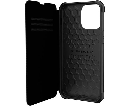 Чохол до моб. телефона Uag Apple Iphone 13 Pro Max Metropolis, Kevlar BLACK (113166113940), зображення 3