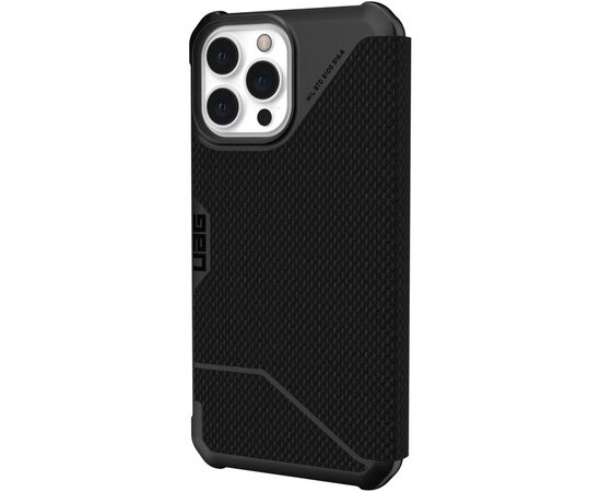 Чохол до моб. телефона Uag Apple Iphone 13 Pro Max Metropolis, Kevlar BLACK (113166113940), зображення 5