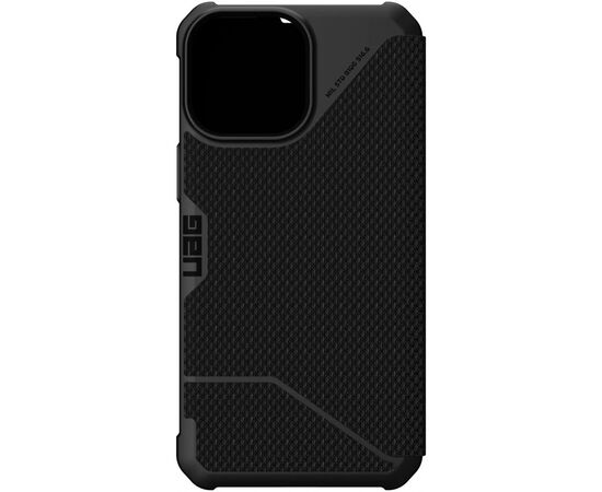 Чохол до моб. телефона Uag Apple Iphone 13 Pro Max Metropolis, Kevlar BLACK (113166113940), зображення 7
