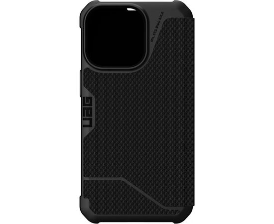 Чехол для моб. телефона Uag Apple Iphone 13 Pro Metropolis, Kevlar Black (113156113940), изображение 5 Чехол для моб. телефона Uag Apple Iphone 13 Pro Metropolis, Kevlar Black (113156113940), изображение 5
