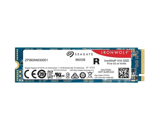 Накопитель SSD M.2 2280 960GB Seagate (ZP960NM30011), изображение 4 Накопитель SSD M.2 2280 960GB Seagate (ZP960NM30011), изображение 4