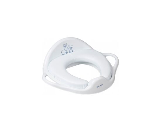 Накладка на унітаз Tega Baby Rabbits м'яка Біла (Tega KR-020 white)