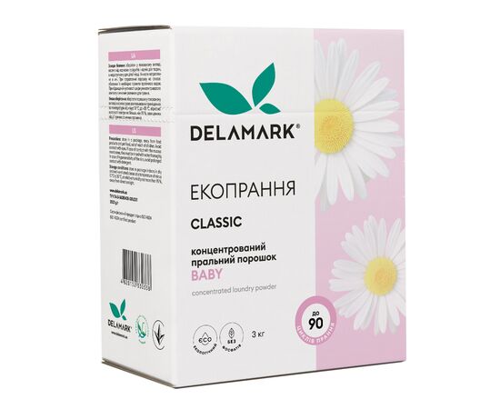 Стиральный порошок DeLaMark Baby 3 кг (4820152330338)