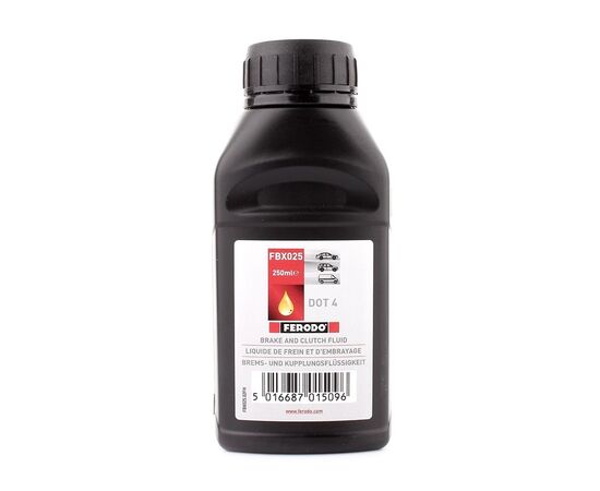 Гальмівна рідина FERODO DOT 4 0.25л (FBX025)