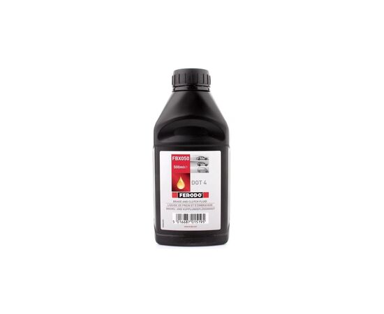 Тормозная жидкость FERODO DOT 4 0.5л (FBX050)