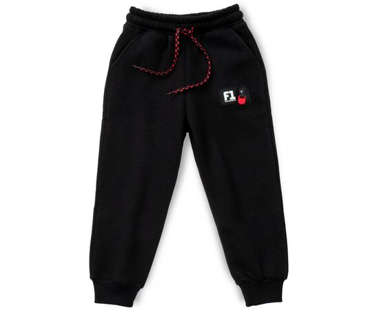 Штани дитячі Cloise спортивні на флісі (CL0153018-104B-black)