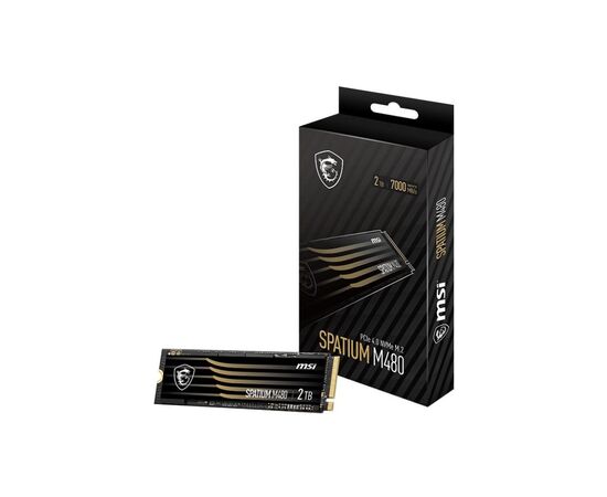 Накопитель SSD M.2 2280 2TB SPATIUM M480 MSI (S78-440Q100-P83), изображение 5 Накопитель SSD M.2 2280 2TB SPATIUM M480 MSI (S78-440Q100-P83), изображение 5