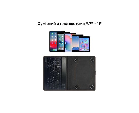 Чохол до планшета AirOn Premium Universal 10-11" BT Keyboard (4822352781060), зображення 4 Чохол до планшета AirOn Premium Universal 10-11" BT Keyboard (4822352781060), зображення 4