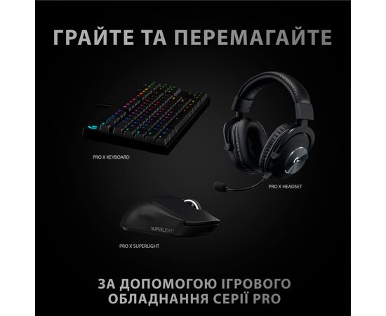 Мышка Logitech G Pro X Superlight Wireless Black (910-005880), изображение 9 Мышка Logitech G Pro X Superlight Wireless Black (910-005880), изображение 9